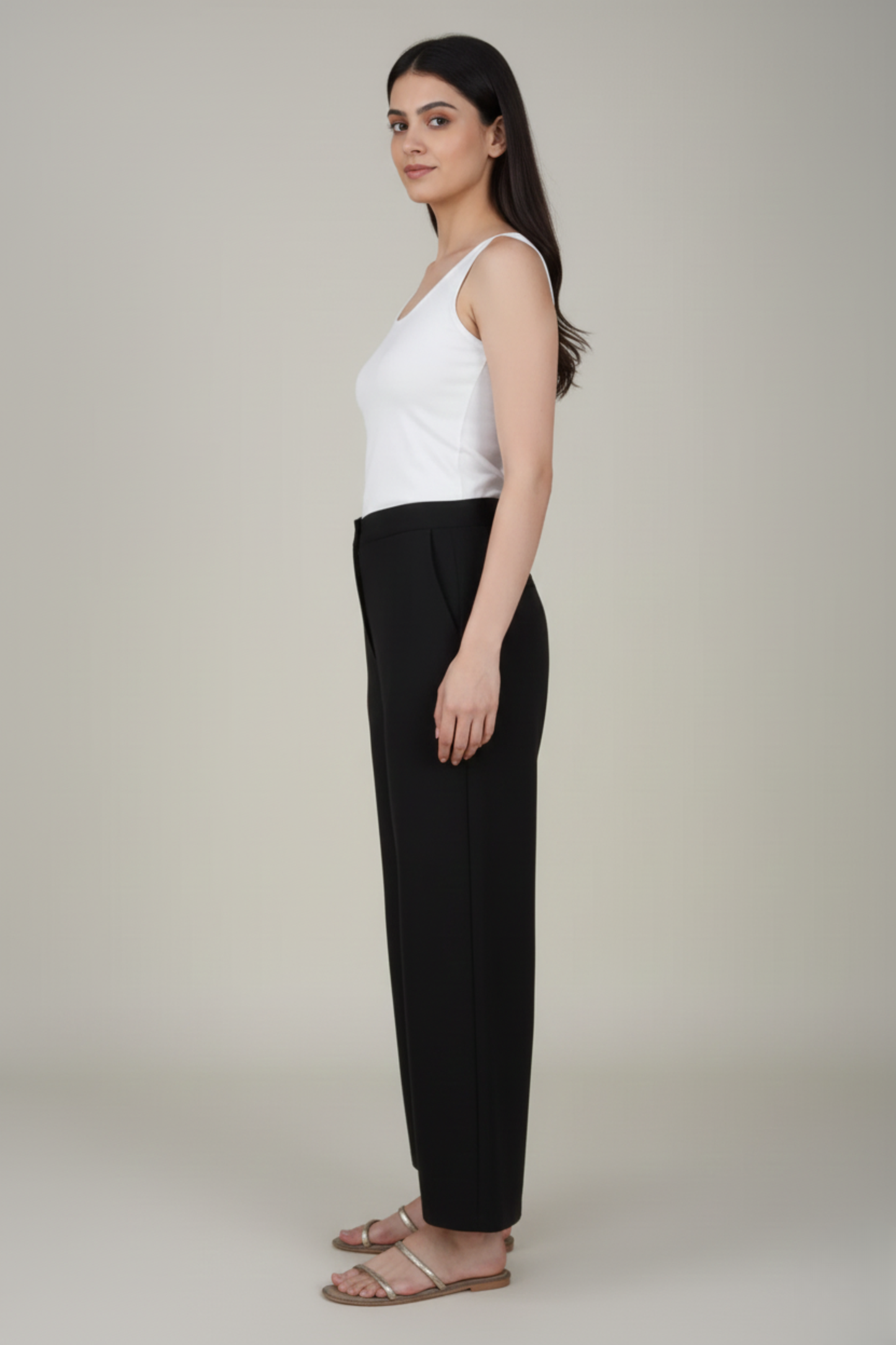 Black Premium Formal Cotton Pant