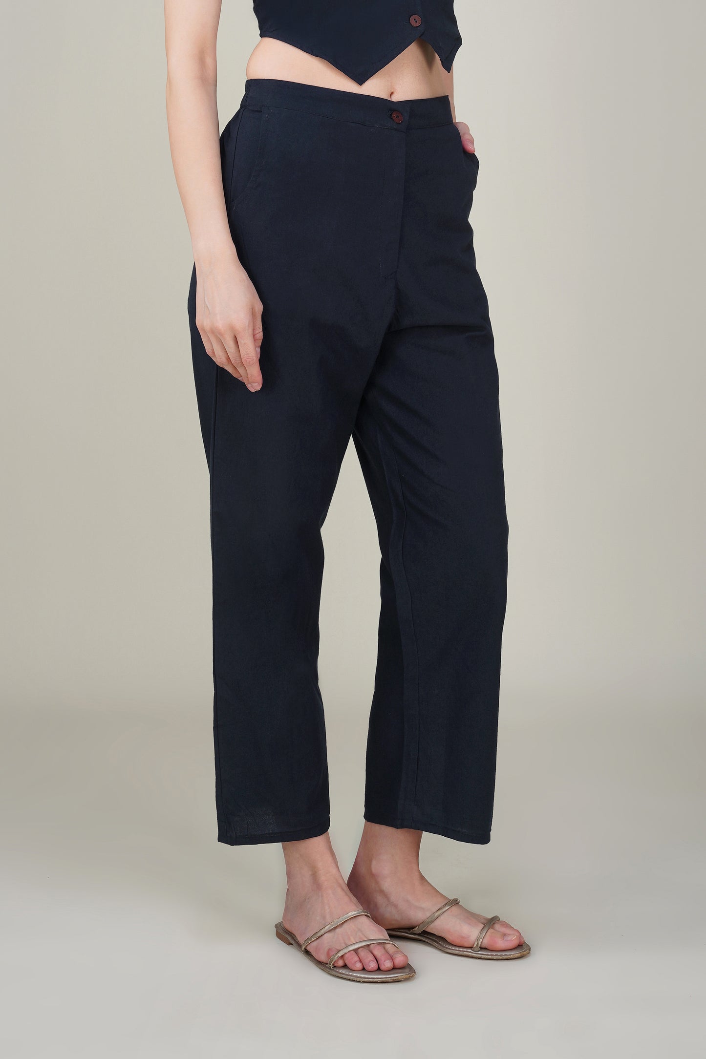 Navy Blue Formal Co-ord Set