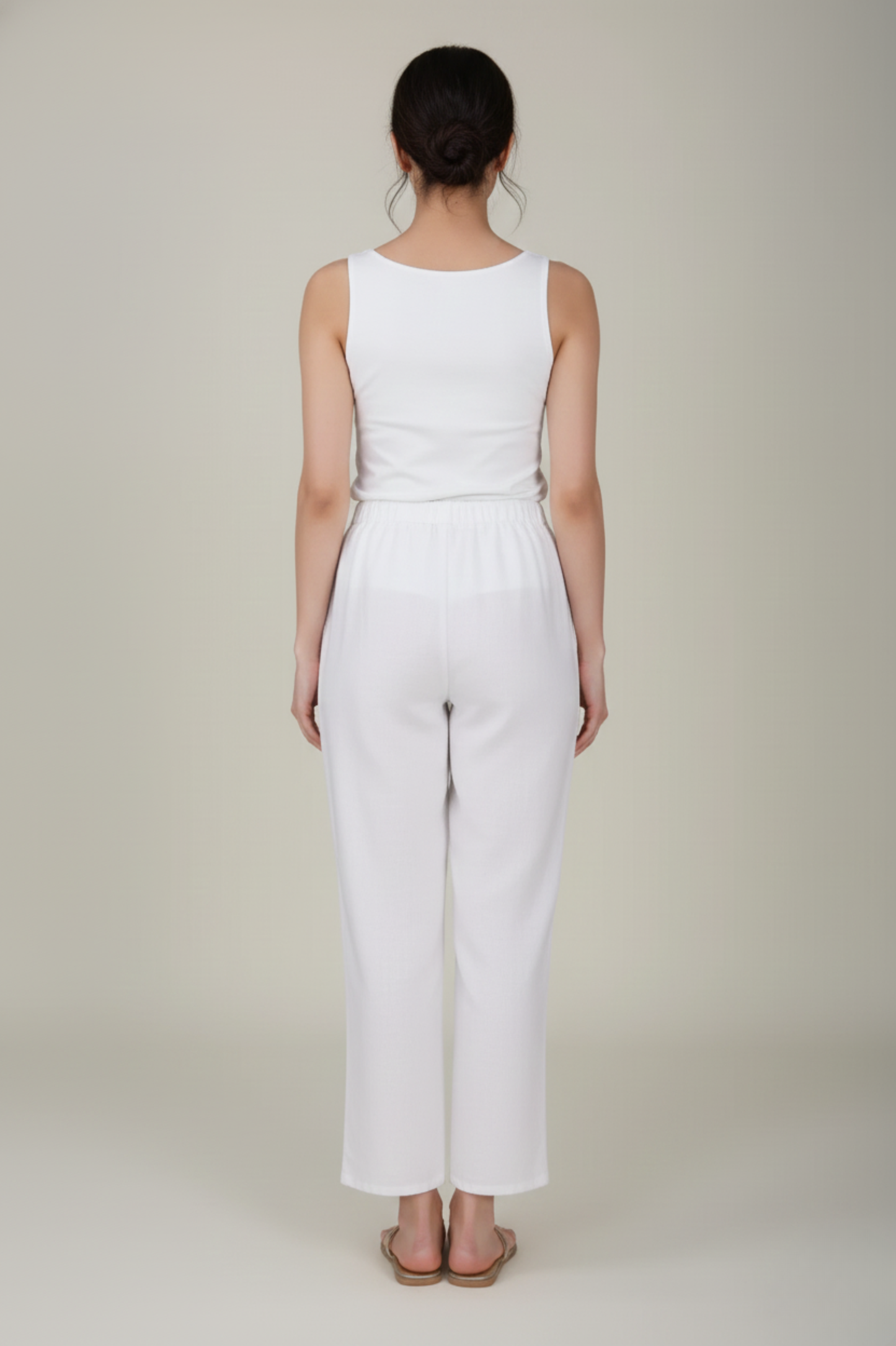 White Premium Formal Cotton Pant