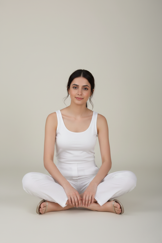 White Premium Formal Cotton Pant