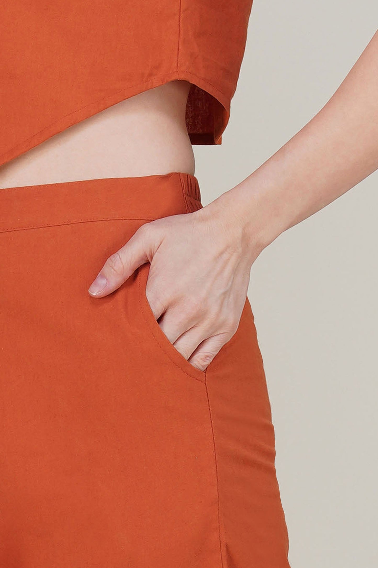 Orange Formal Co-ord Set
