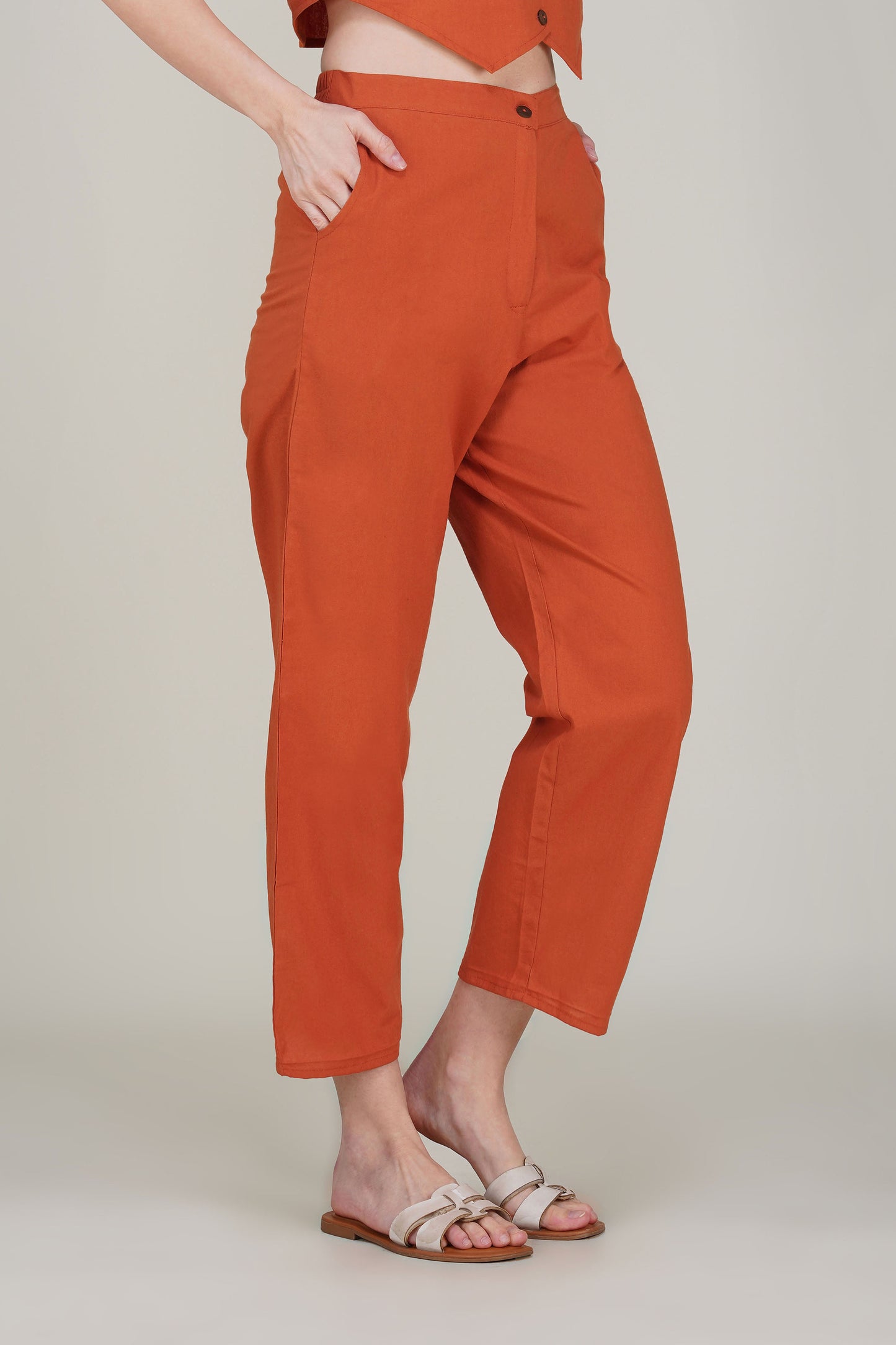 Orange Formal Co-ord Set
