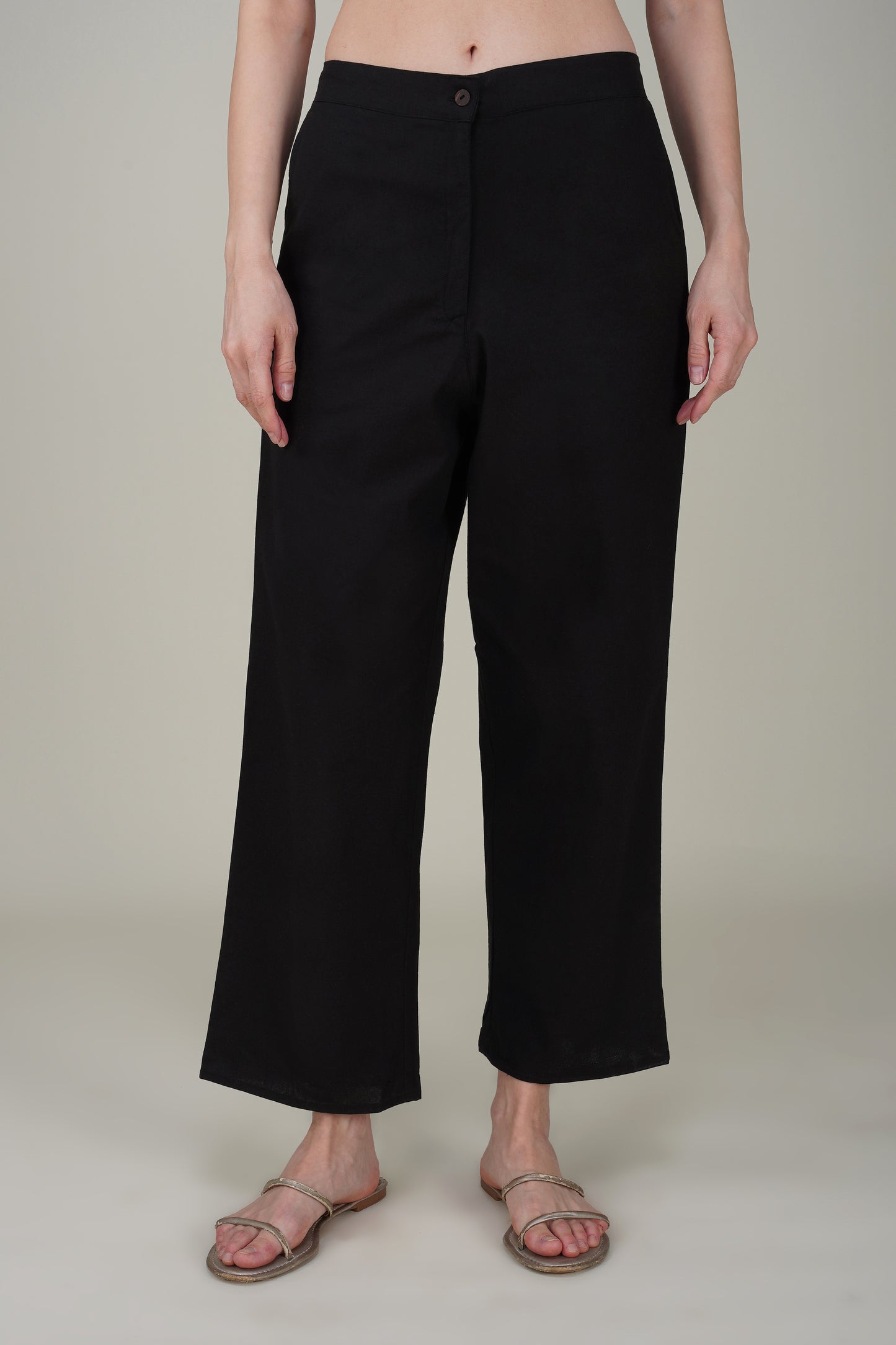 Black Premium Formal Cotton Pant