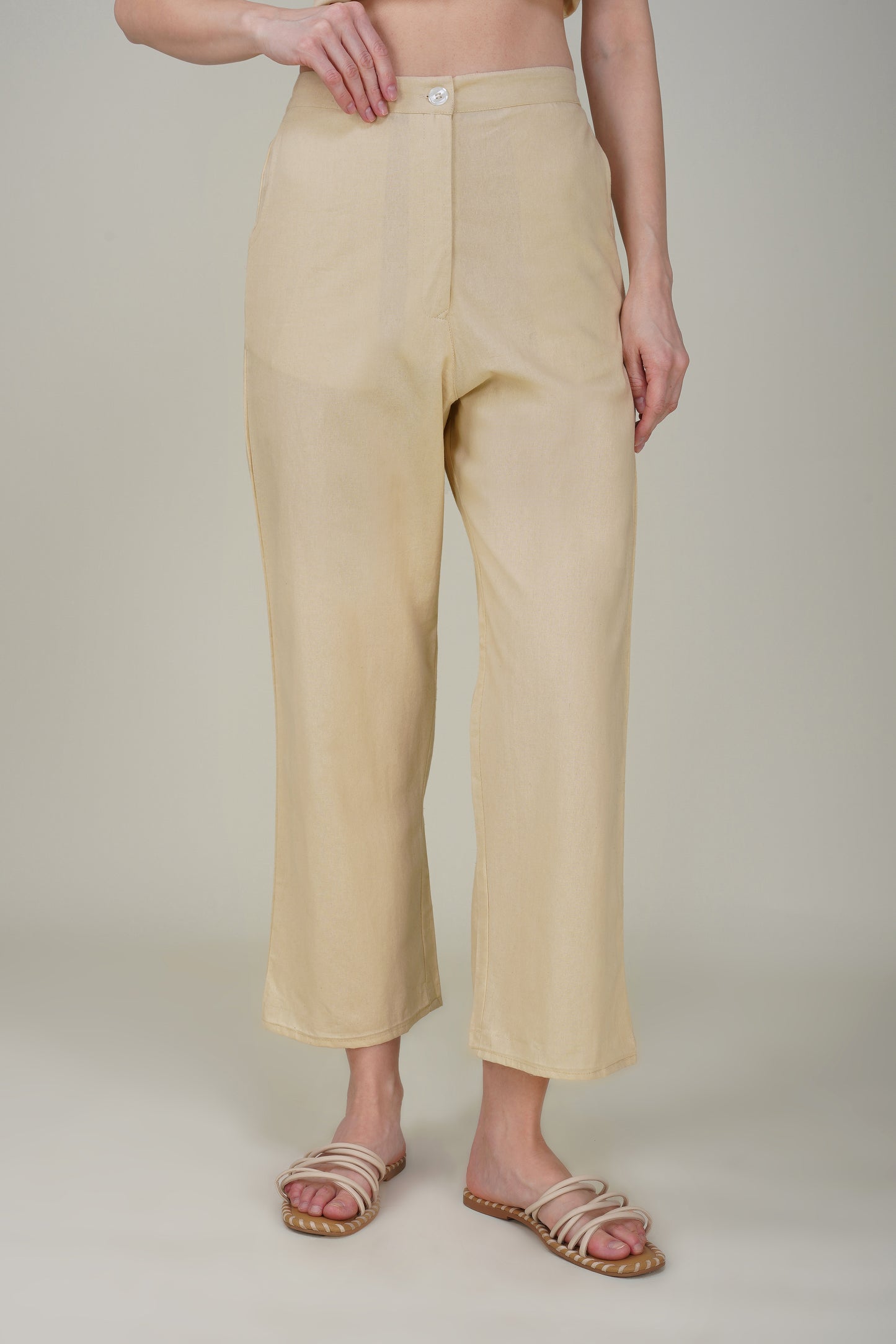Beige Formal Co-ord Set