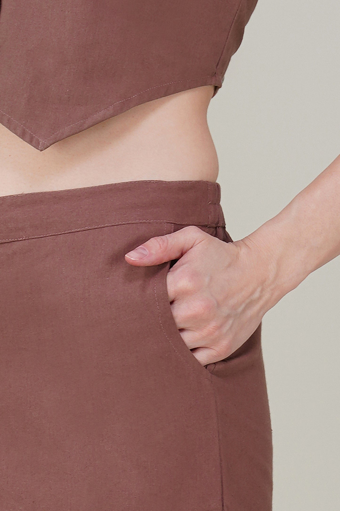 Rose Taupe Formal Co-ord Set