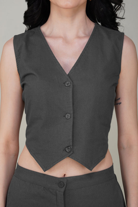 Slate Grey Formal Co-ord Set