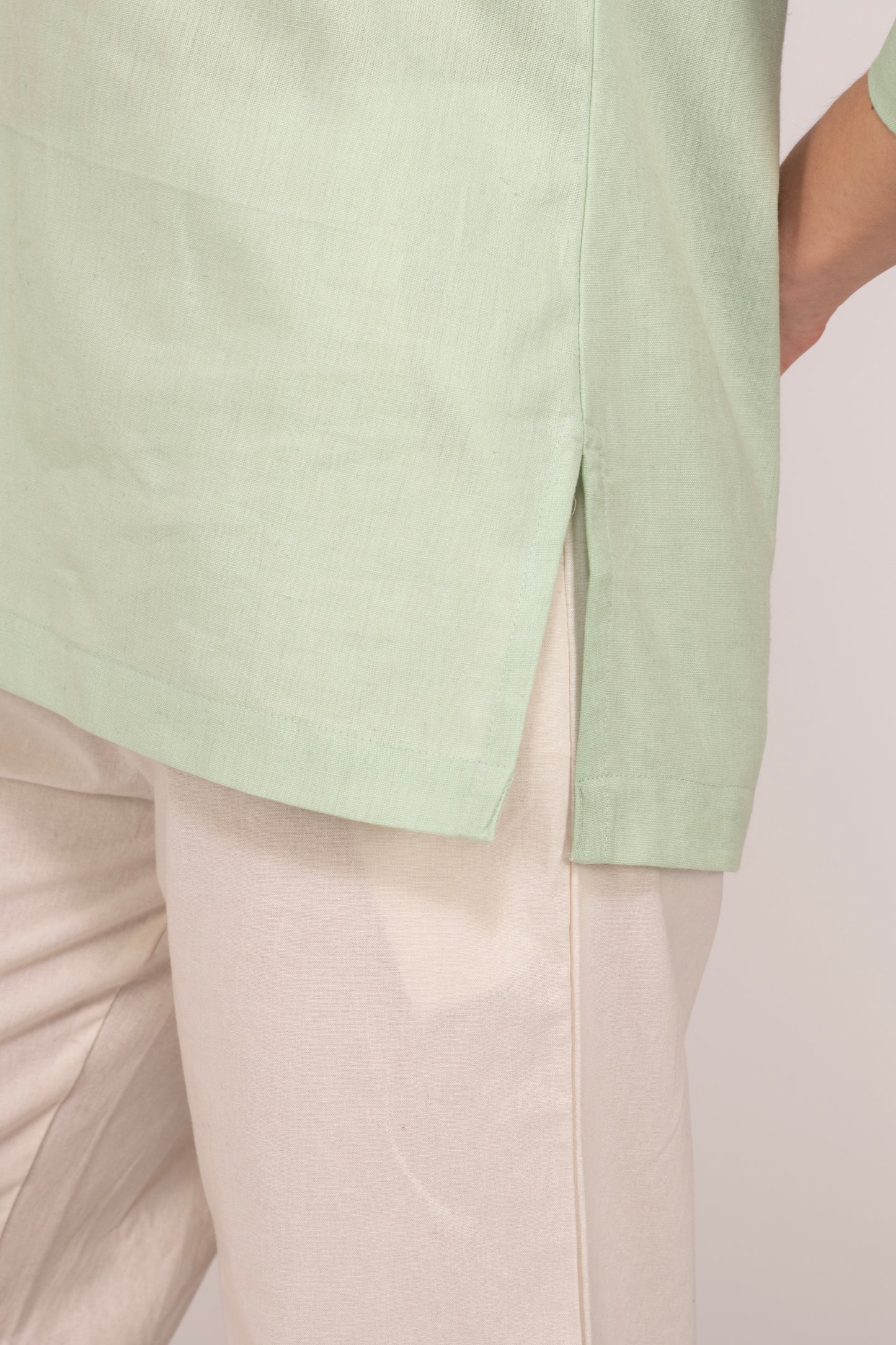 Mint Green Short Kurti