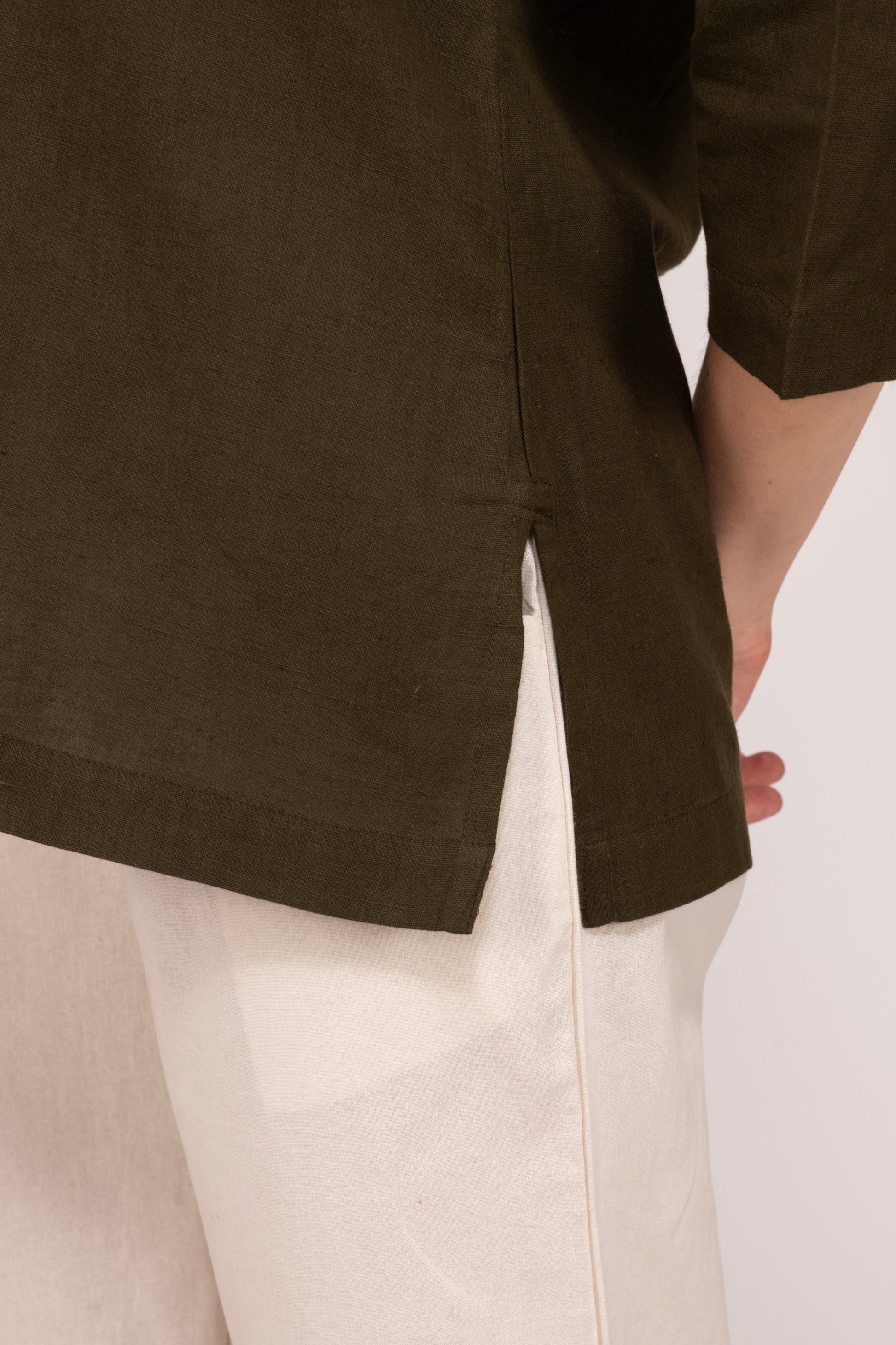 Buy Olive Green Short Kurti for Women Online at Albelie. Shop From The Latest Kurties available in a variety of size at best prices.