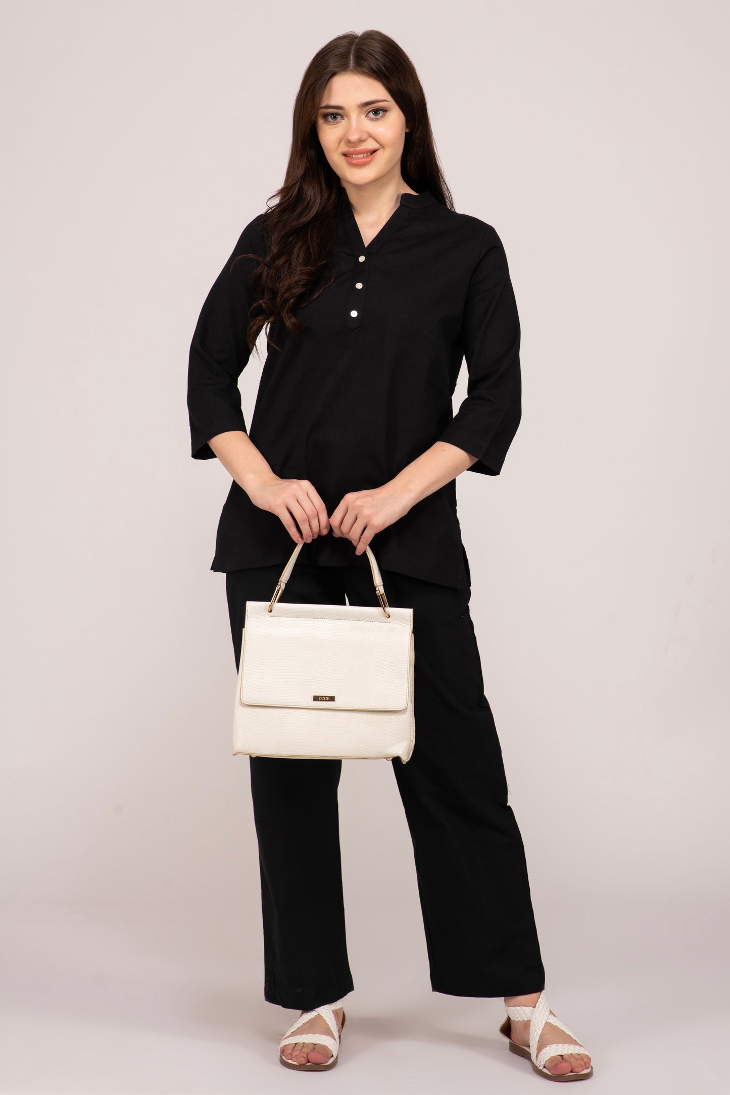 Buy Black Color Short Kurti for Women Online at Albelie. Shop From The Latest Kurties available in a variety of size at best prices.