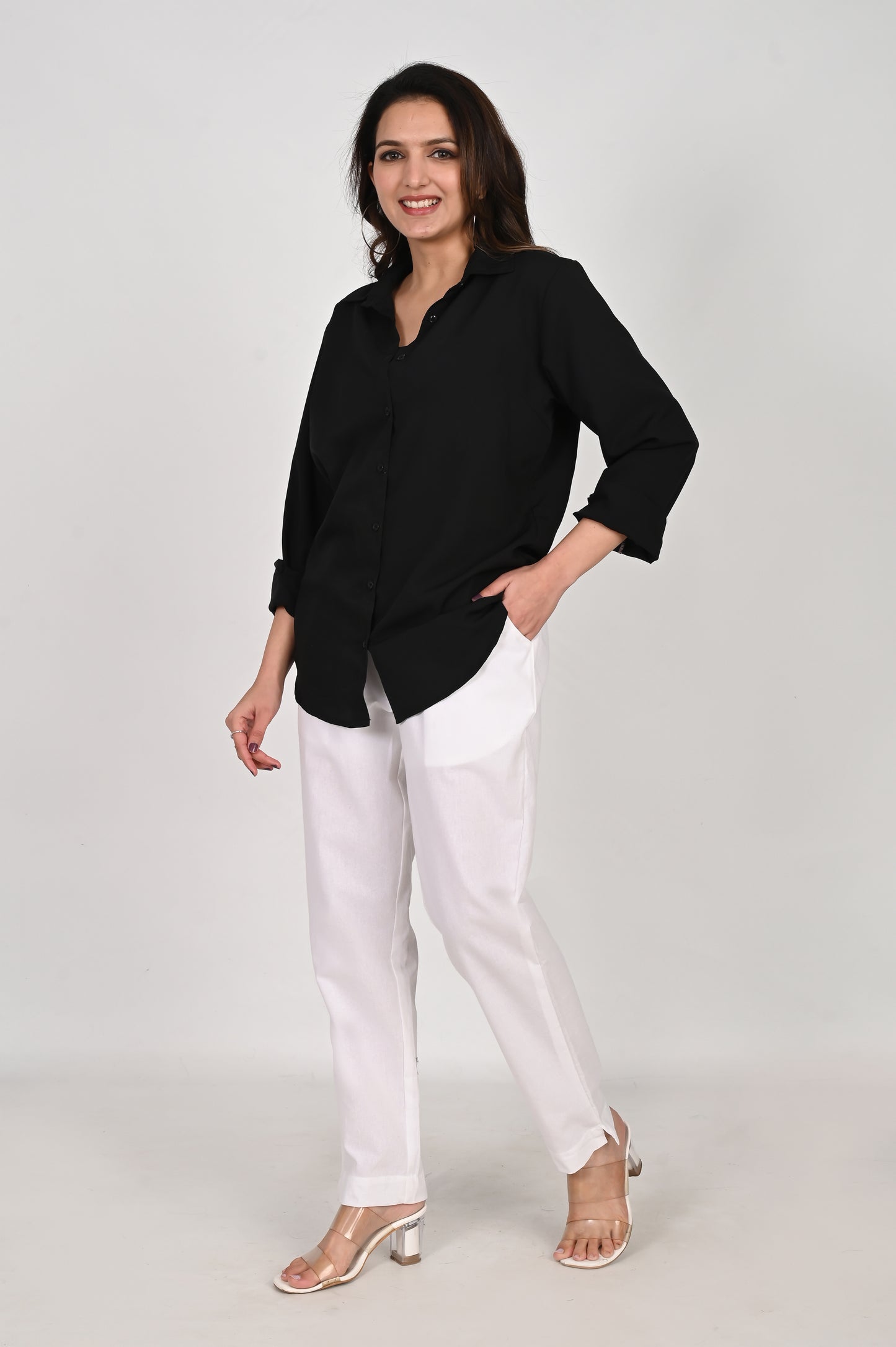 White Everyday Cotton Pant