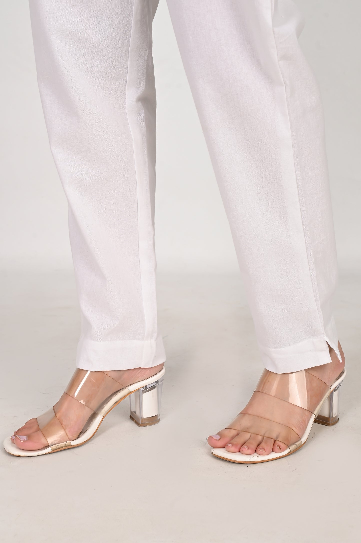 White Everyday Cotton Pant