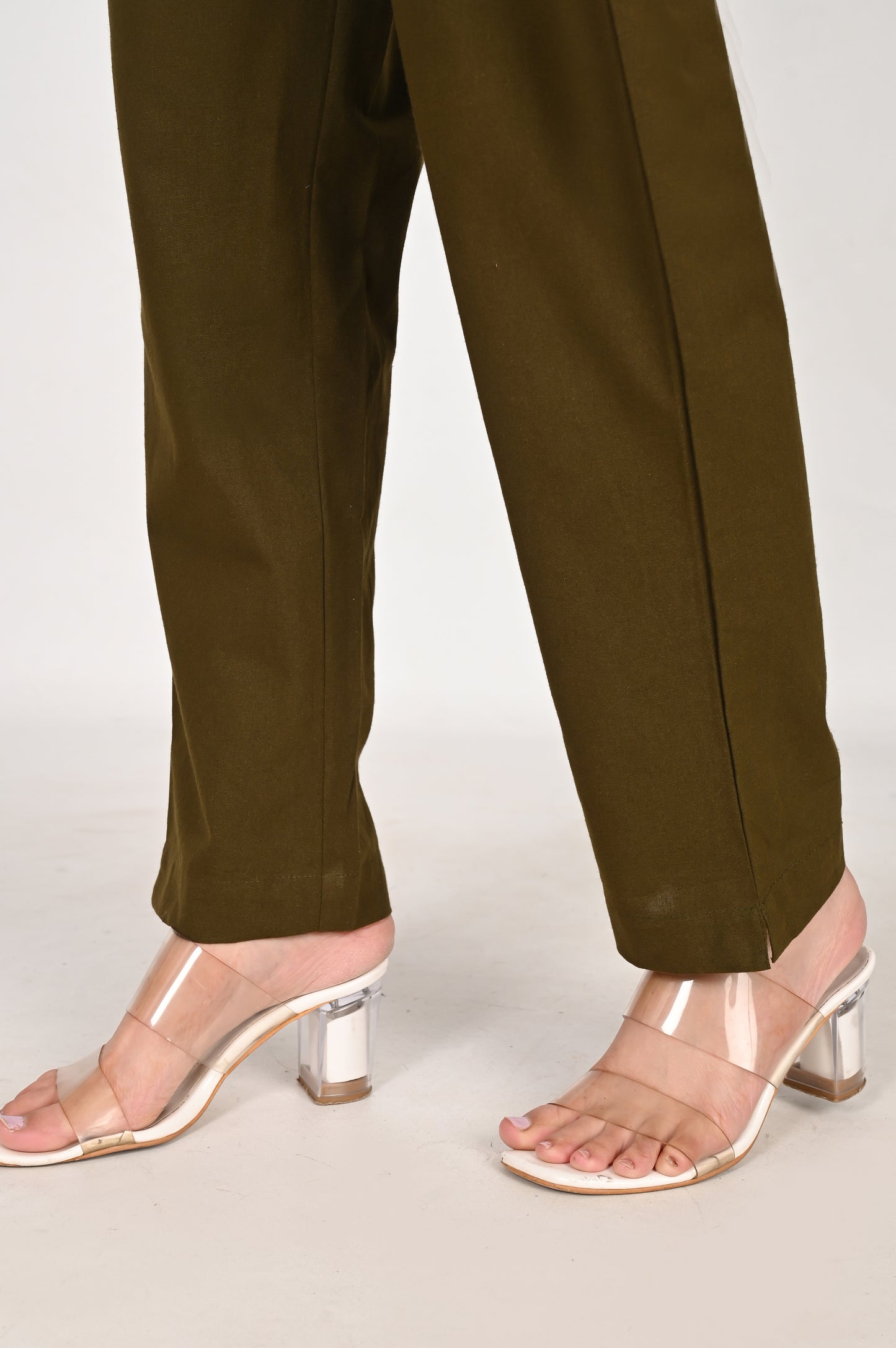 Olive Green Everyday Cotton Pant