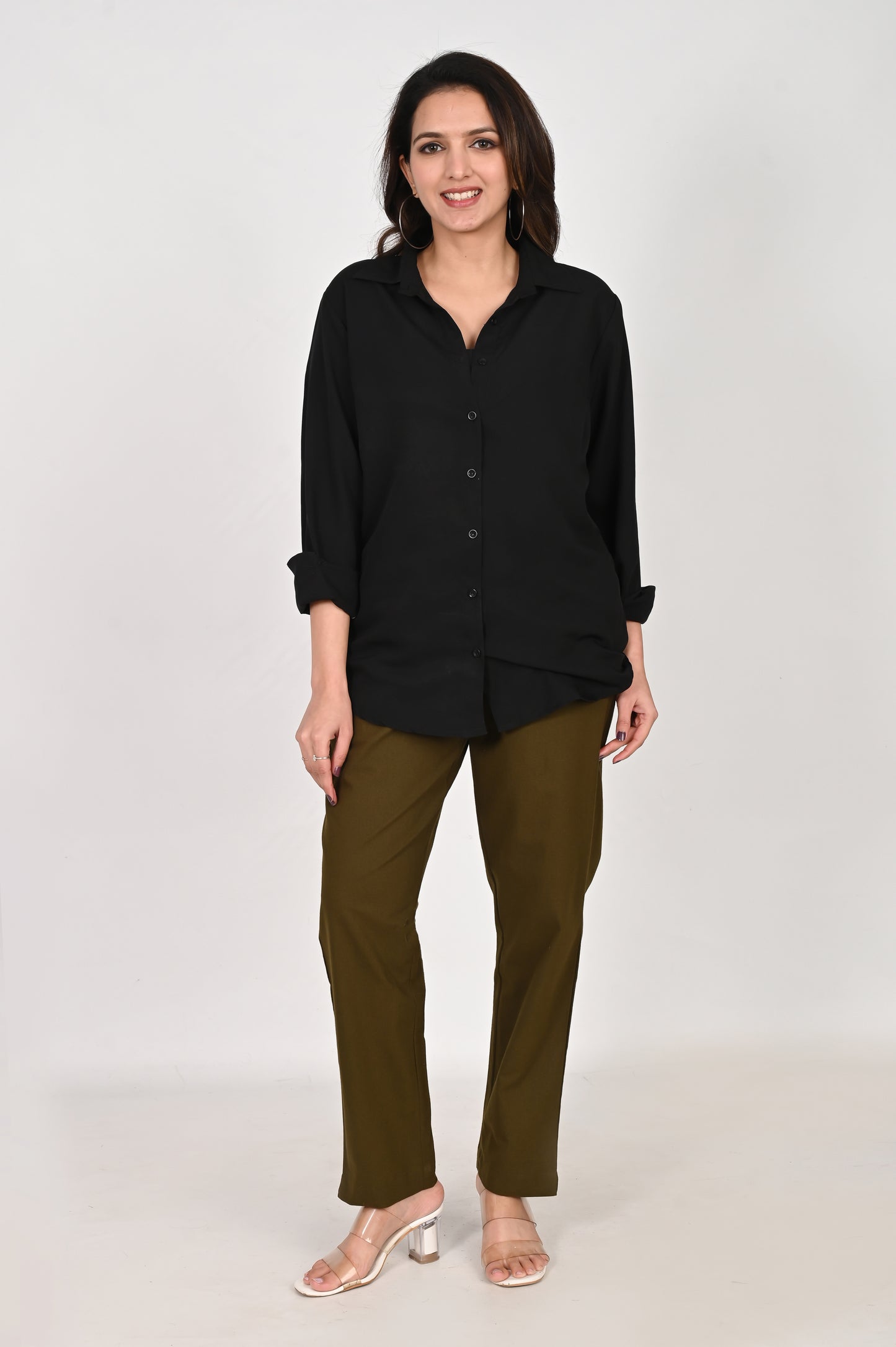Olive Green Everyday Cotton Pant