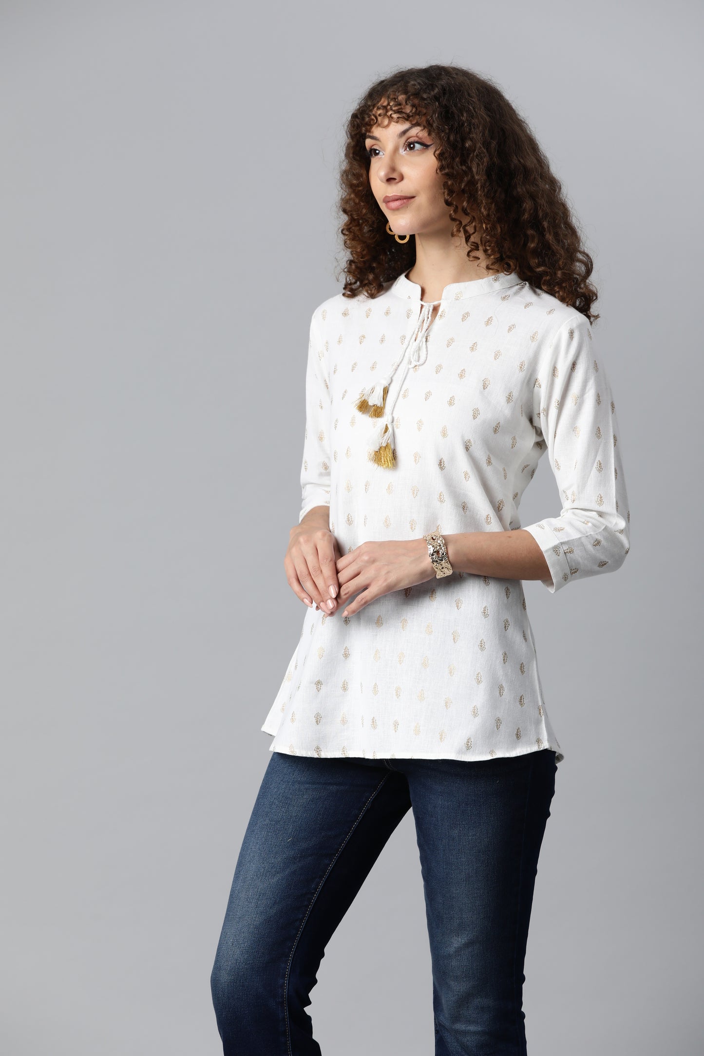 White Everyday Short Kurta