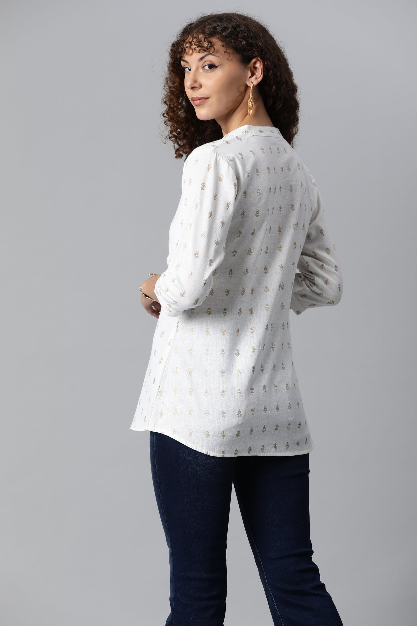 White Everyday Short Kurta