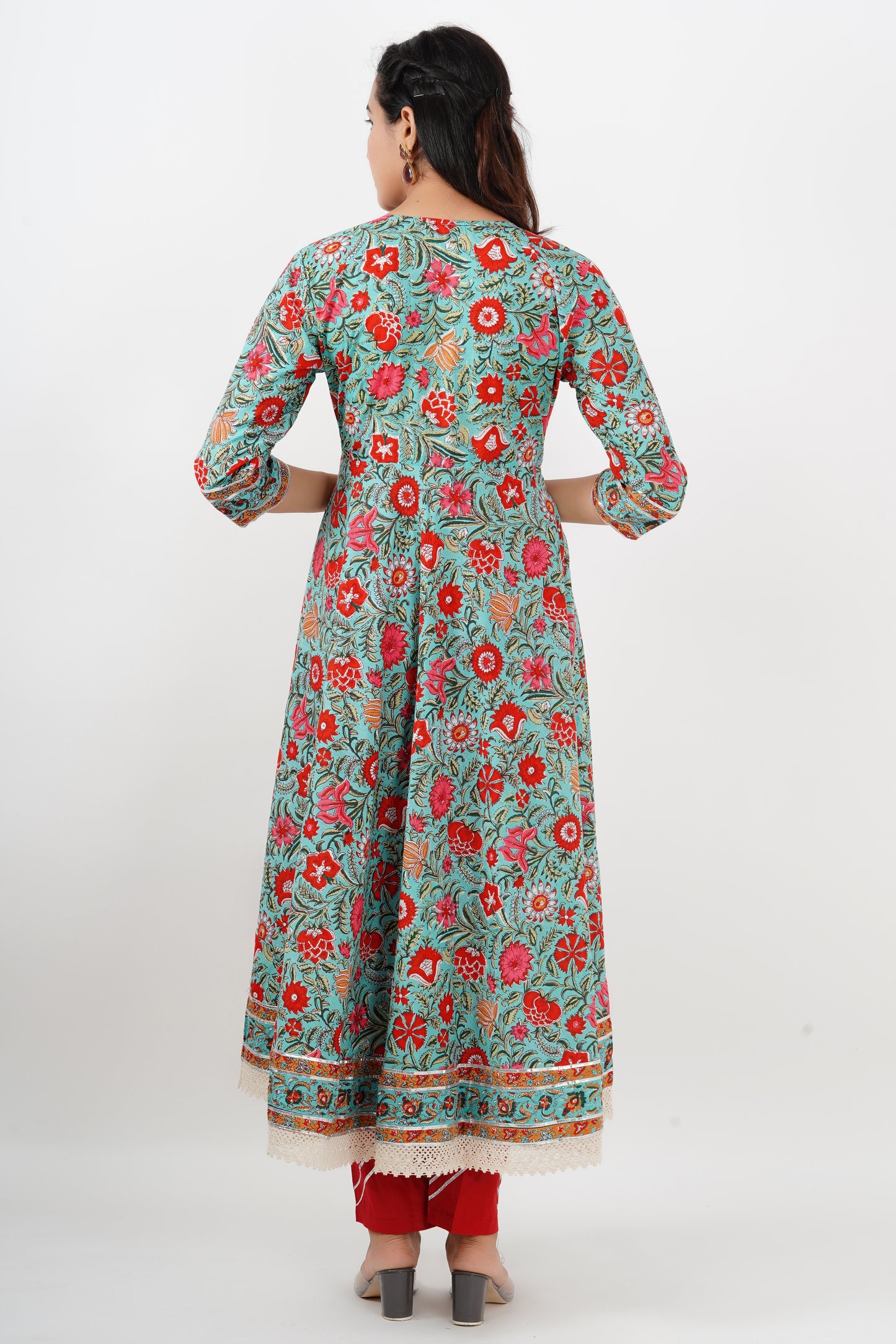 Anarkali Suit Set with Dupatta