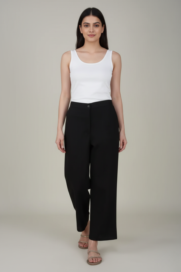 Black Premium Formal Cotton Pant