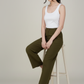 Olive Green Premium Formal Cotton Pant