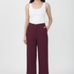 Wine Premium Formal Cotton Pant