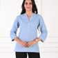 English Blue Short Kurti