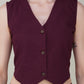 Wine Formal Co-ord Set