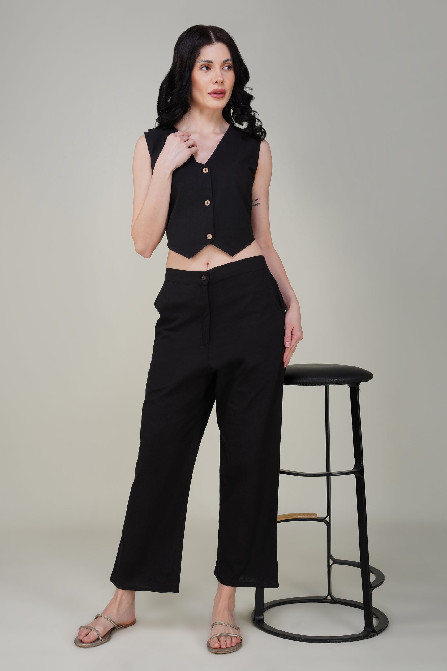 Black Formal Co-ord Set