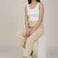 Beige Premium Formal Cotton Pant