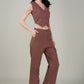 Rose Taupe Premium Formal Cotton Pant