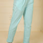 Icy Blue Everyday Cotton Pant