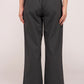 Cement Grey Wide Leg Cotton Pant