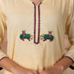 Mughal Motif Designer Cotton Suit Set