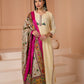 Mughal Motif Designer Cotton Suit Set