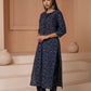 Blue Sitara Cotton Suit Set