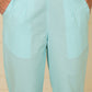 Icy Blue Everyday Cotton Pant