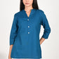 Turquoise Short Kurti