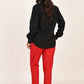 Classy Red Everyday Cotton Pant