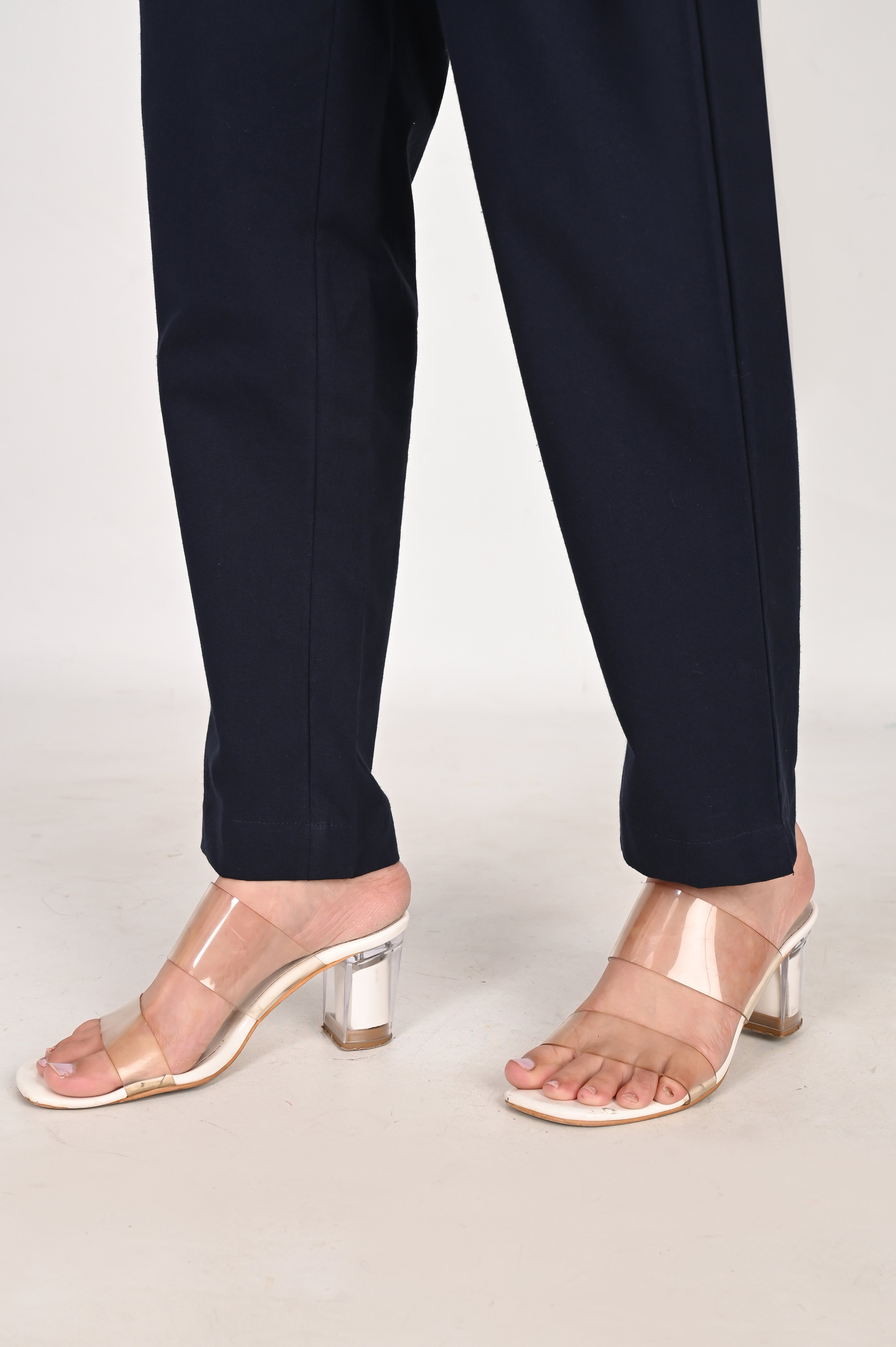 Navy Blue Everyday Cotton Pant