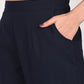 Navy Blue Everyday Cotton Pant