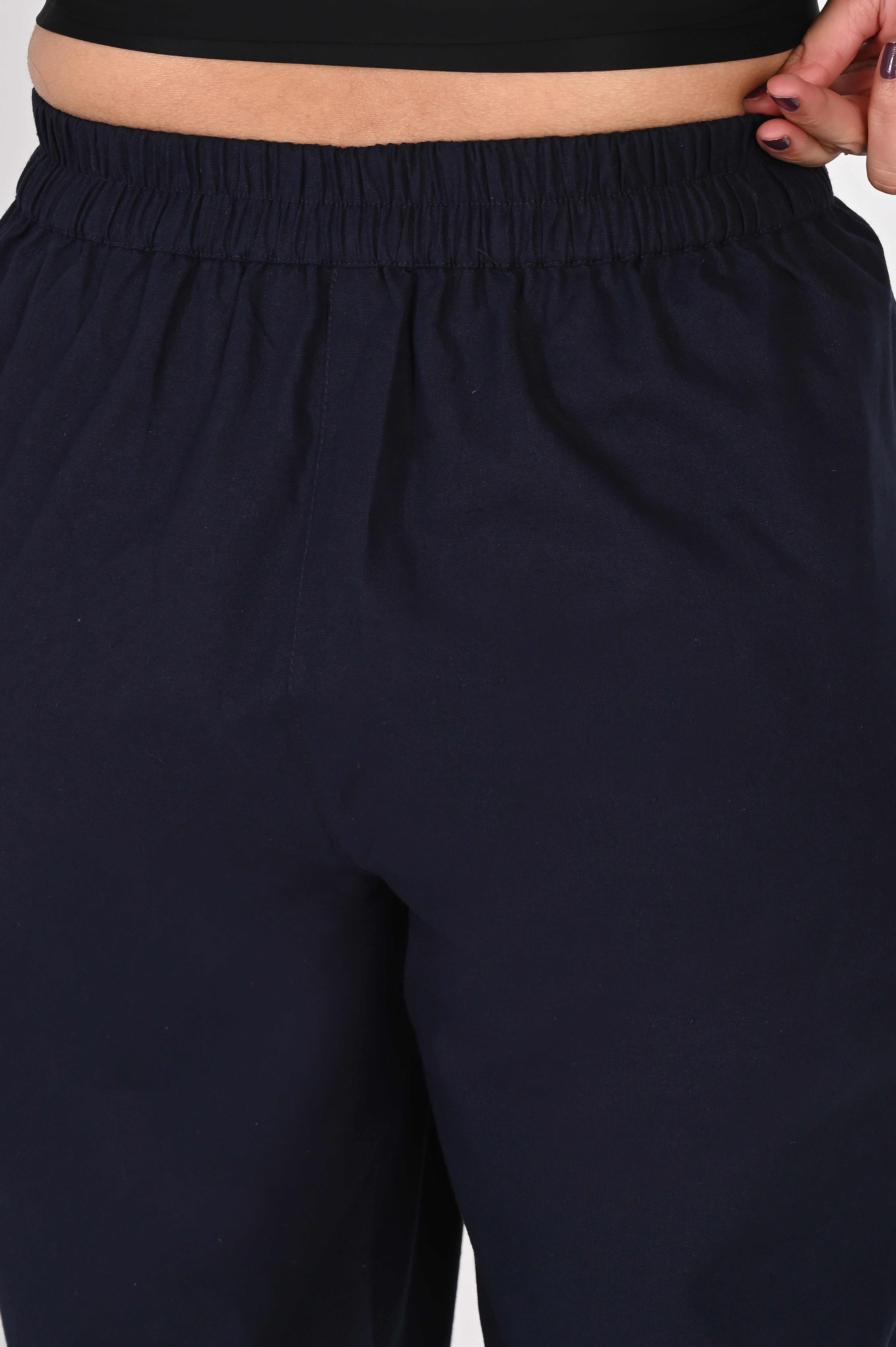 Navy Blue Everyday Cotton Pant