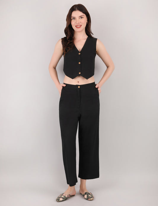 Black Formal Co-ord Set