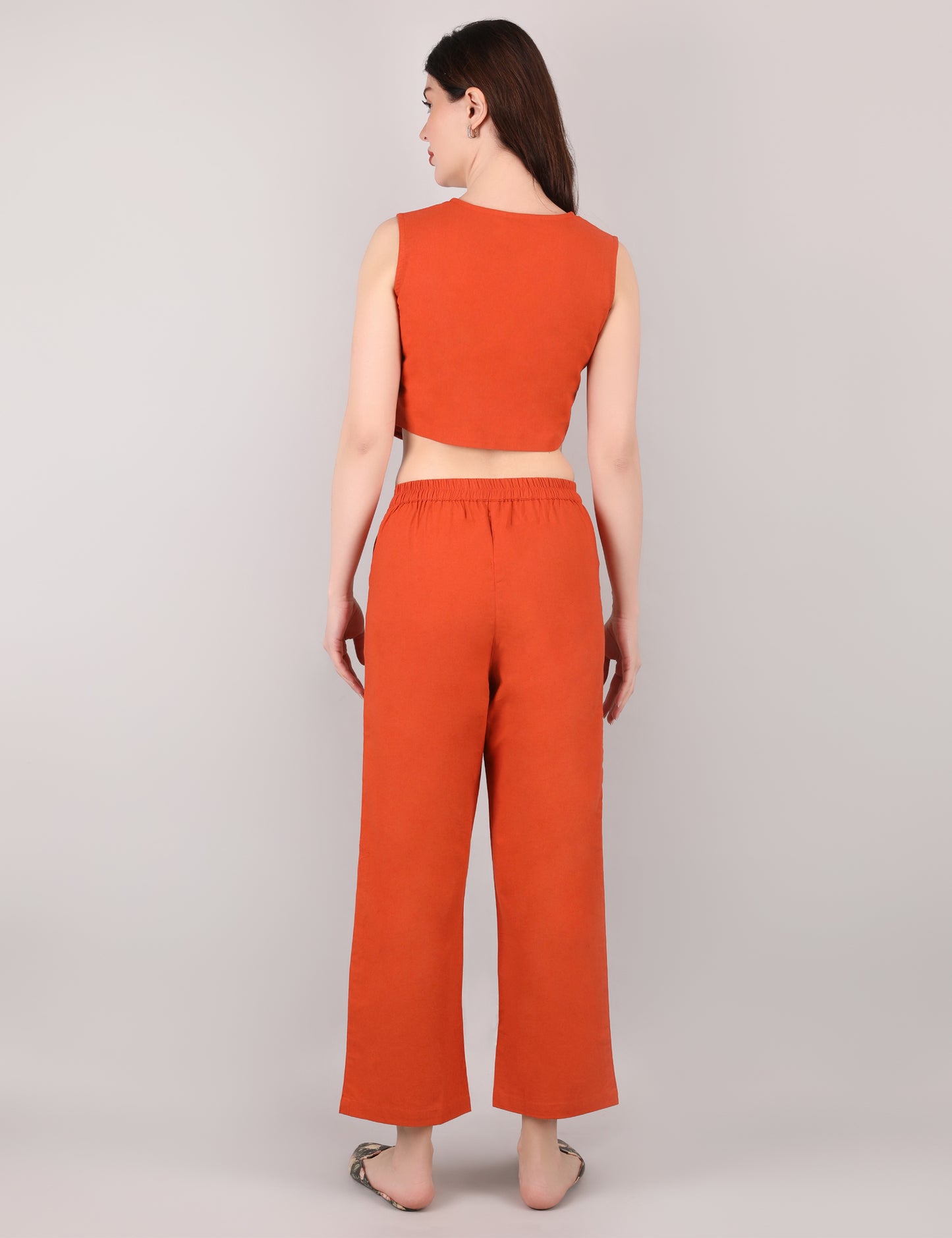 Orange Formal Co-ord Set