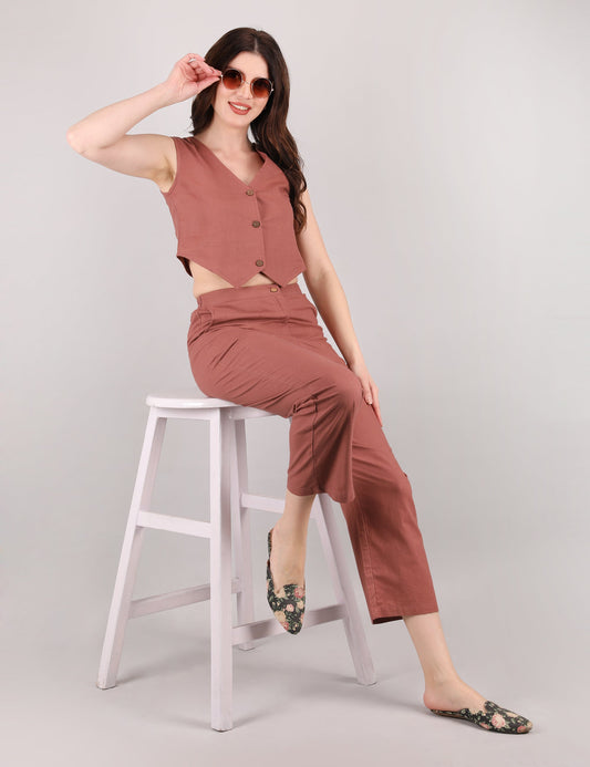 Rose Taupe Formal Co-ord Set