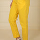 Warm Yellow Everyday Cotton Pant