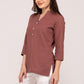 Buy Rose Taupe Short Kurti for Women Online at Albelie. 